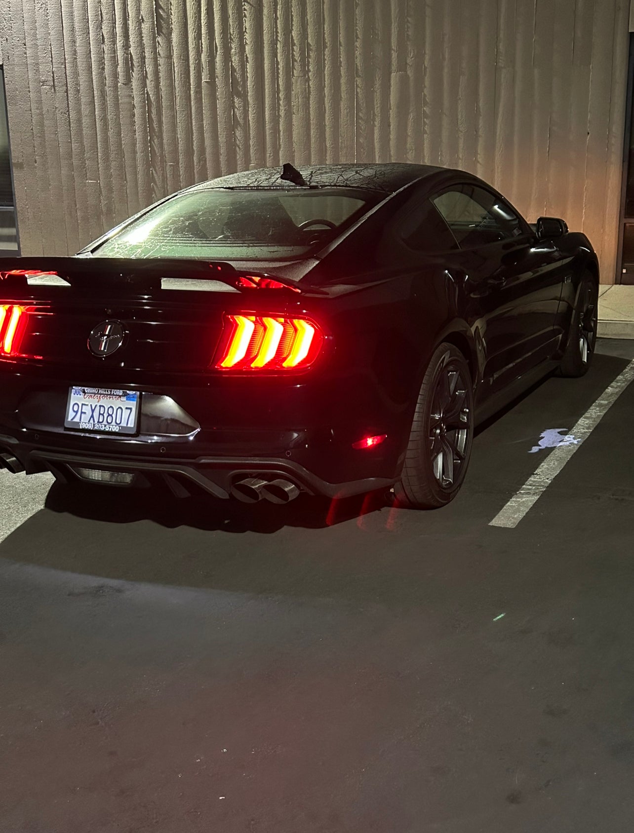 Mustang Gt500 Spoiler with Gurney Flap